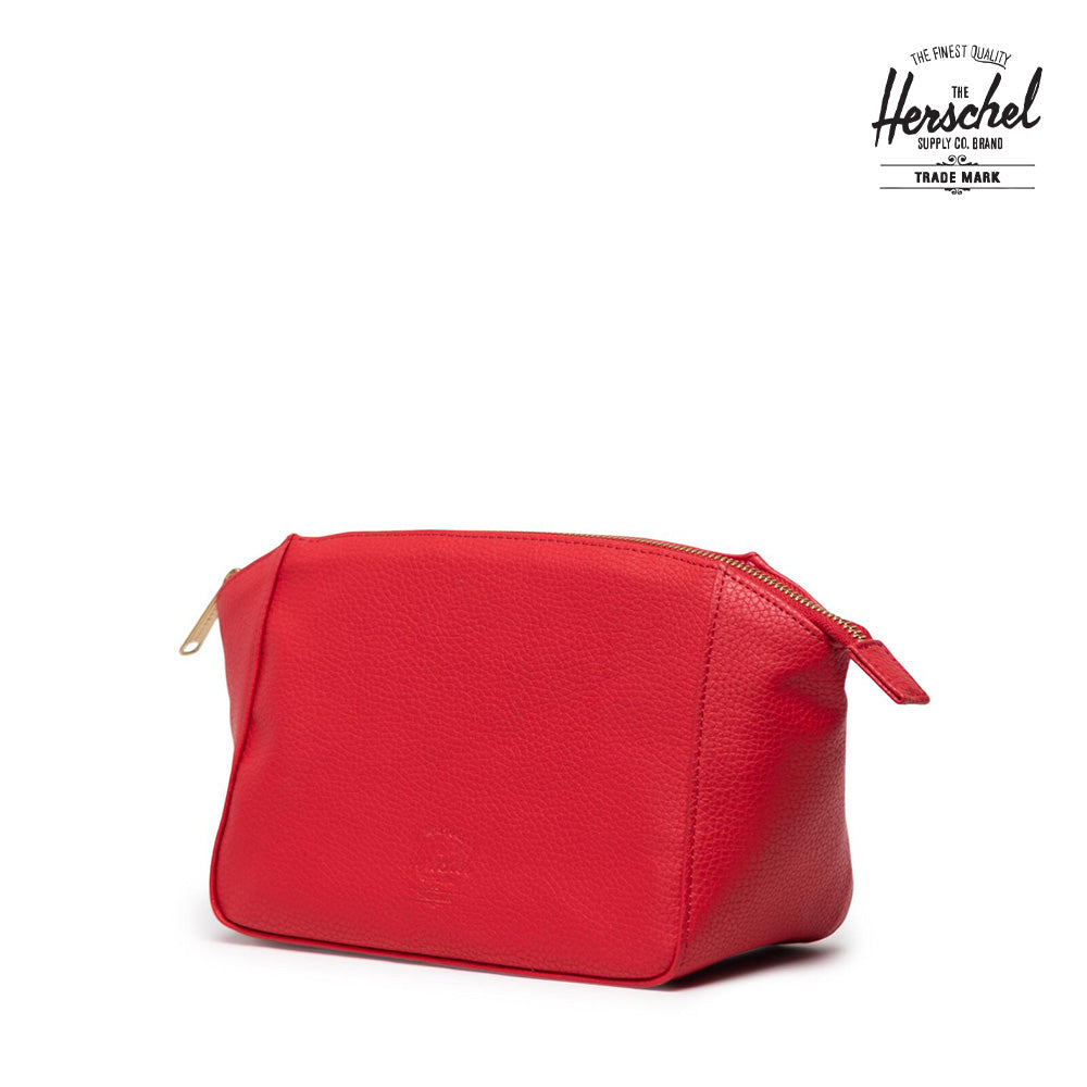 Herschel Milan Toiletry Bag Vegan Leather 3L Salsa Bratpack Indonesia