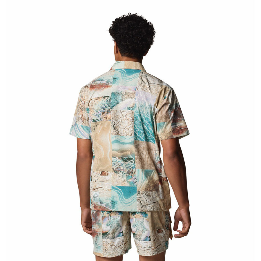 Columbia Men's Cove Beach Printed Woven Short Sleeve