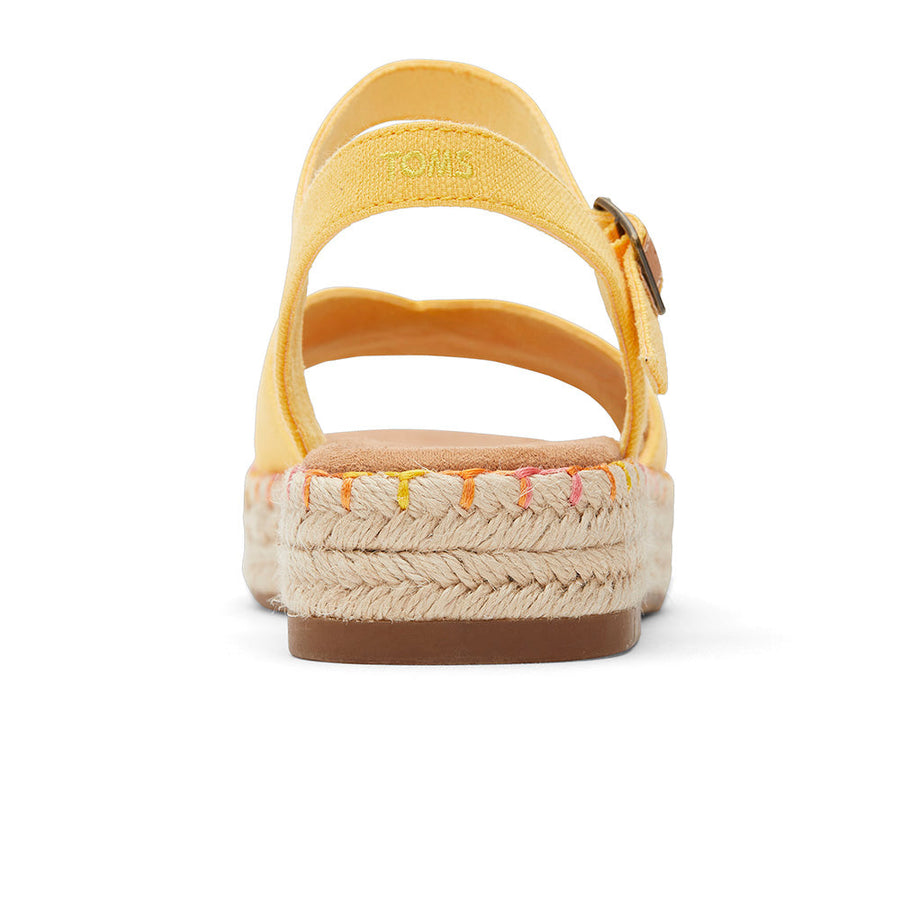 TOMS Women Abby Pineapple Yellow Sandal