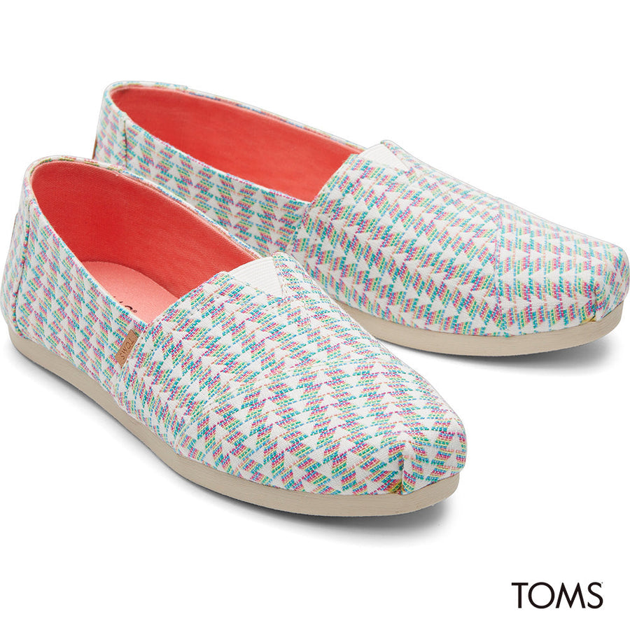 TOMS Women Alpargata Women Multi Triangle Sneakers