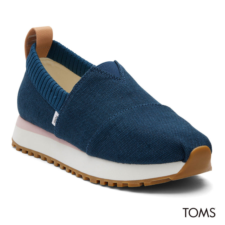 TOMS Women Alpargata Resident 2.0 Blue Heritage Sneakers