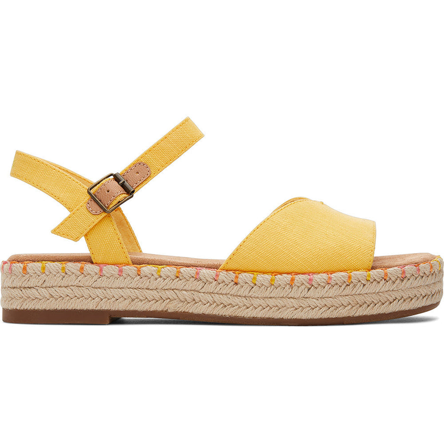 TOMS Women Abby Pineapple Yellow Sandal