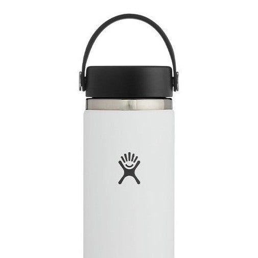 Hydro Flask  20 Oz Wide Mouth Flex Cap Wide Mouth White