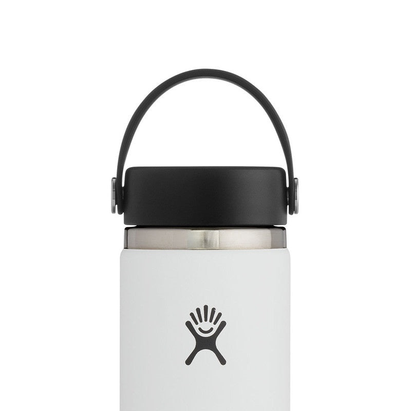 Hydro Flask 16Oz Wide Mouth Flex Cap White