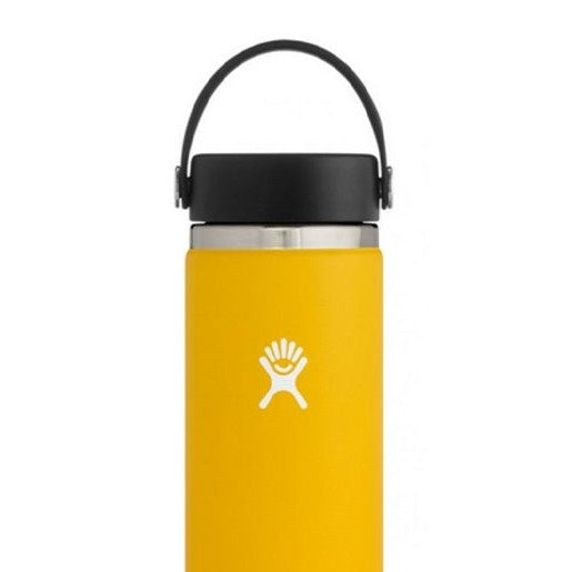 Hydro Flask  20 Oz Wide Mouth Flex Cap Wide Mouth White