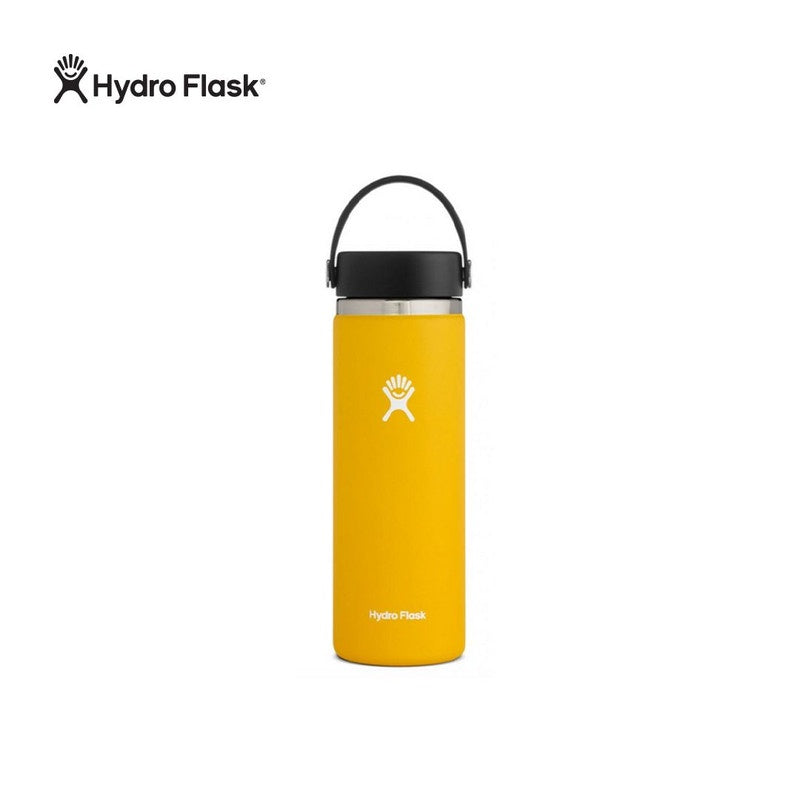 Hydro Flask  20 Oz Wide Mouth Flex Cap Wide Mouth White