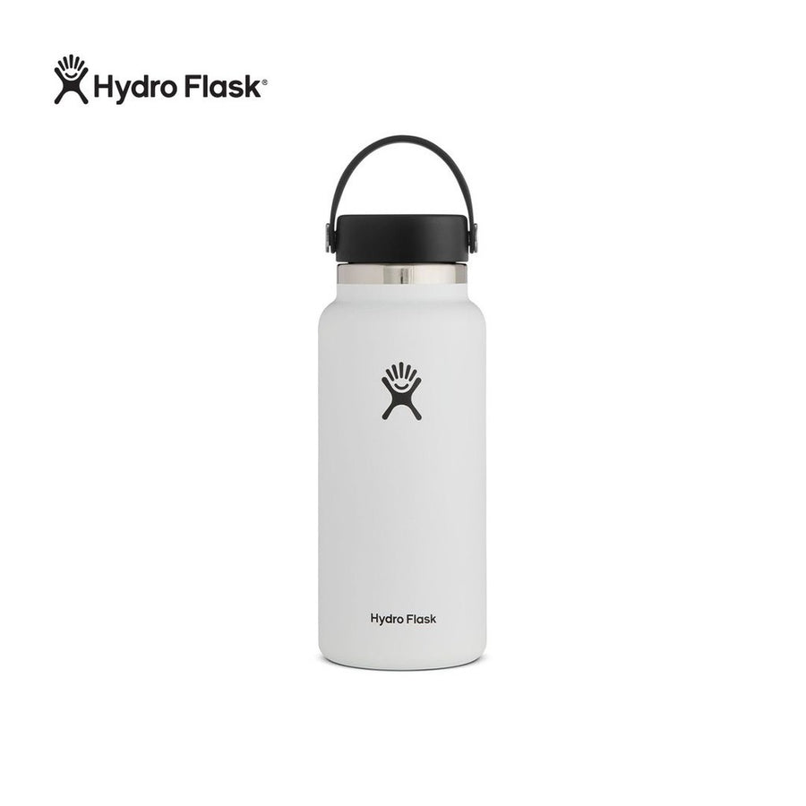 Hydro Flask Wide Mouth 32 oz Water Bottle - White CORE