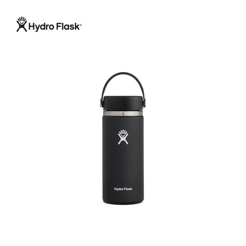 Hydro Flask 16Oz Wide Mouth Flex Cap Black