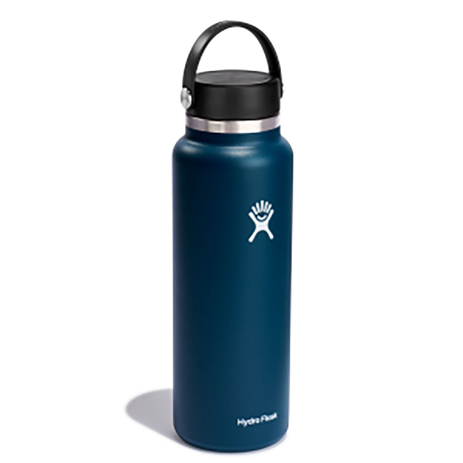 Hydro Flask 40Oz Indigo Wide Mouth Flex Cap