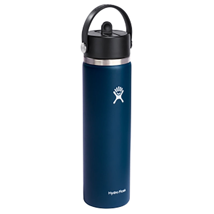 Hydro Flask 24Oz Indigo Wide Flex Straw Cap