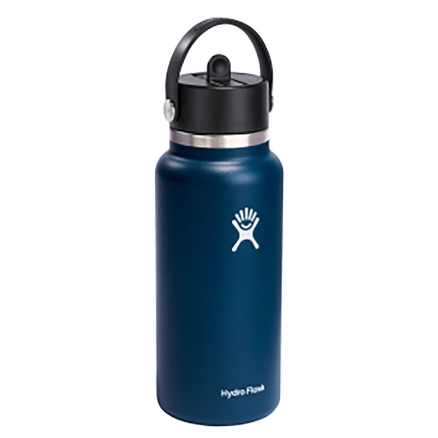 Hydro Flask 32Oz Indigo Wide Flex Straw Cap