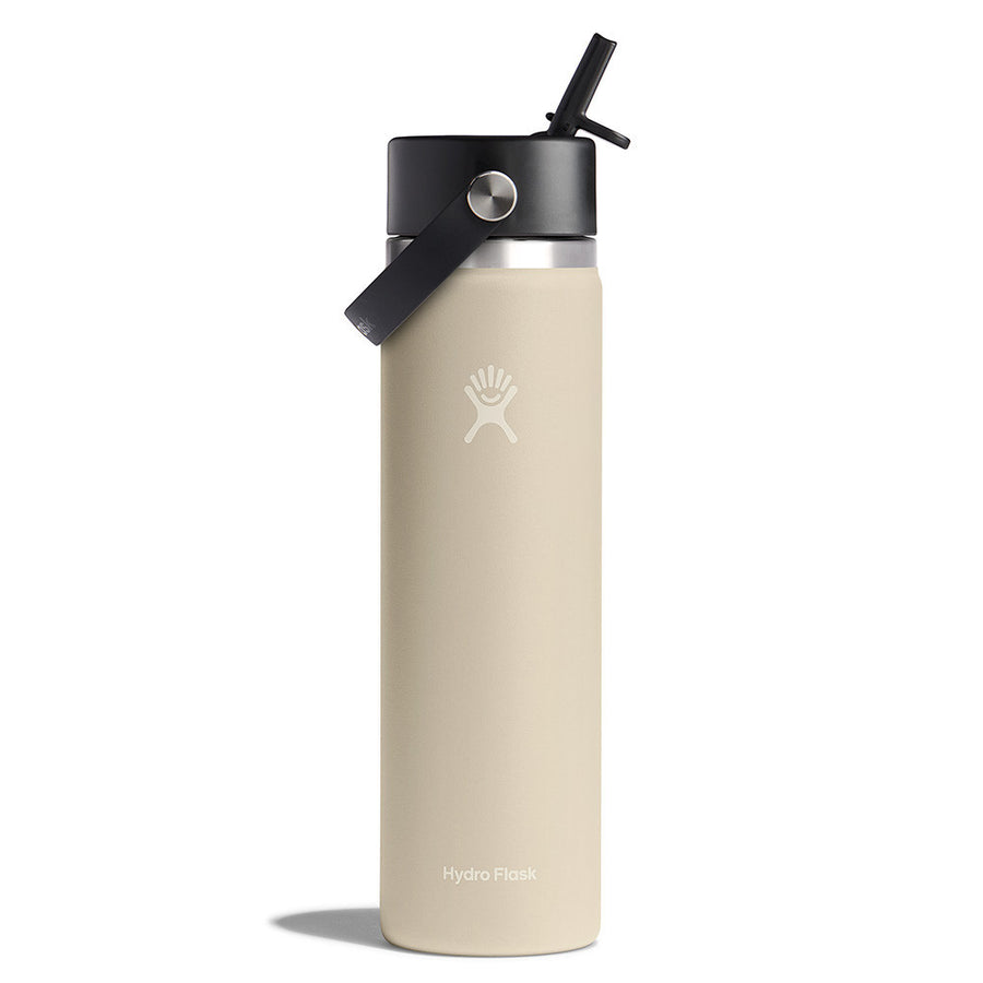 Hydro Flask Wide Flex Straw Cap Oat 24 Oz