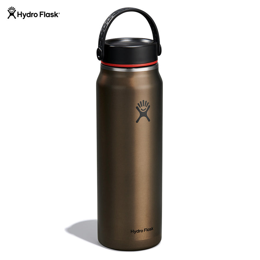 Hydro Flask Lightweight Wide Flex Cap Obsidian 32oz