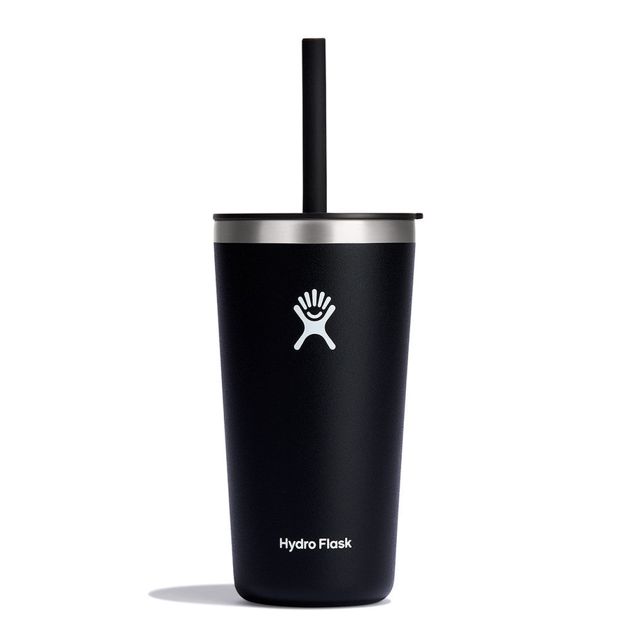 Hydro Flask All Around Tumbler Straw Lid Black 20oz