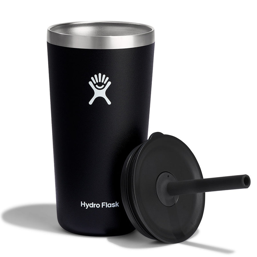 Hydro Flask All Around Tumbler Straw Lid Black 20oz