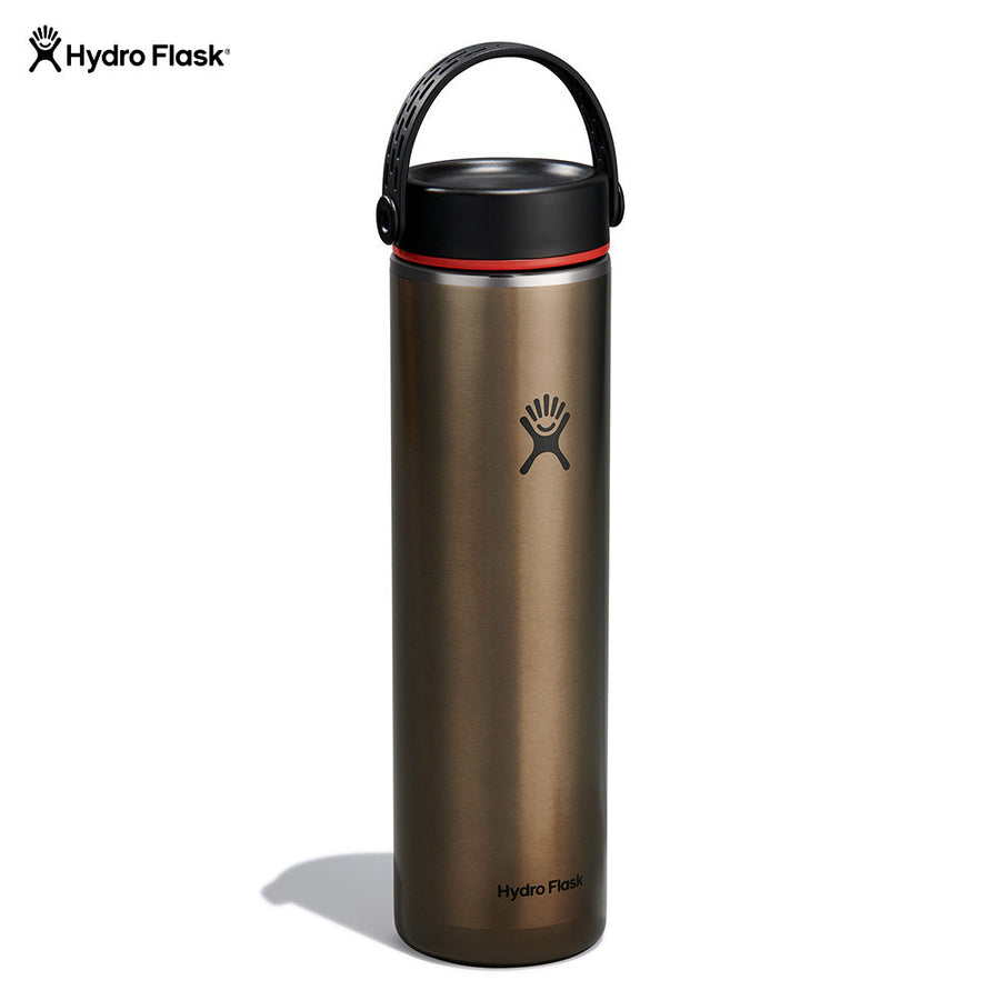 Hydro Flask Lightweight Wide Flex Cap Obsidian 24oz