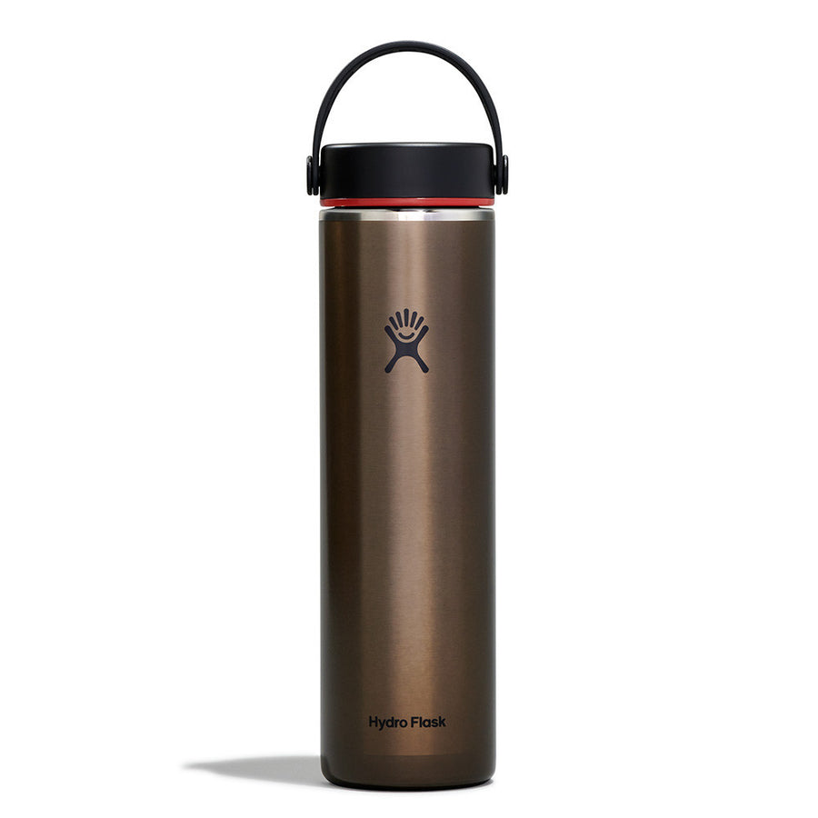 Hydro Flask Lightweight Wide Flex Cap Obsidian 24oz