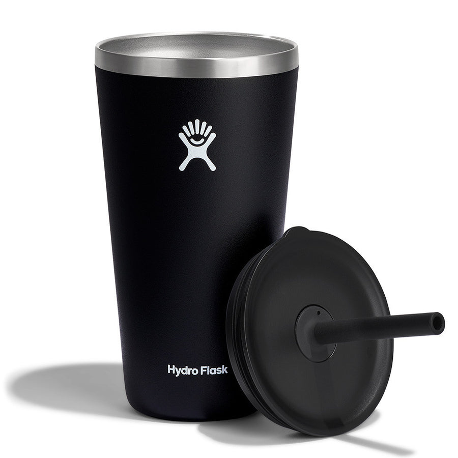 Hydro Flask All Around Tumbler Straw Lid Black 28oz