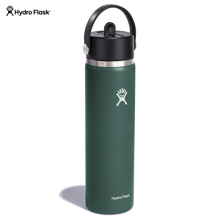 Hydro Flask Wide Flex Straw Cap Fir 24oz