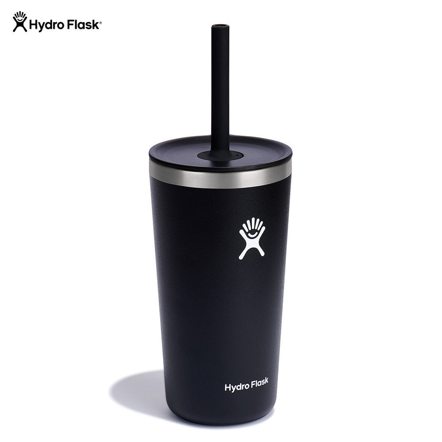 Hydro Flask All Around Tumbler Straw Lid Black 20oz