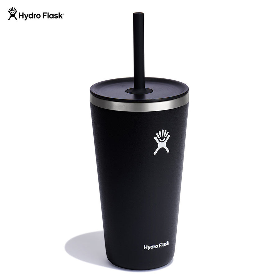 Hydro Flask All Around Tumbler Straw Lid Black 28oz