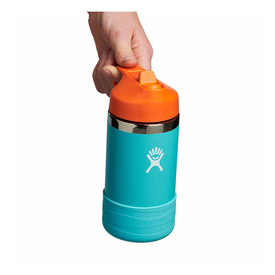 Hydro Flask Kids Wide Mouth W/ Straw Cap Seaspray 12Oz