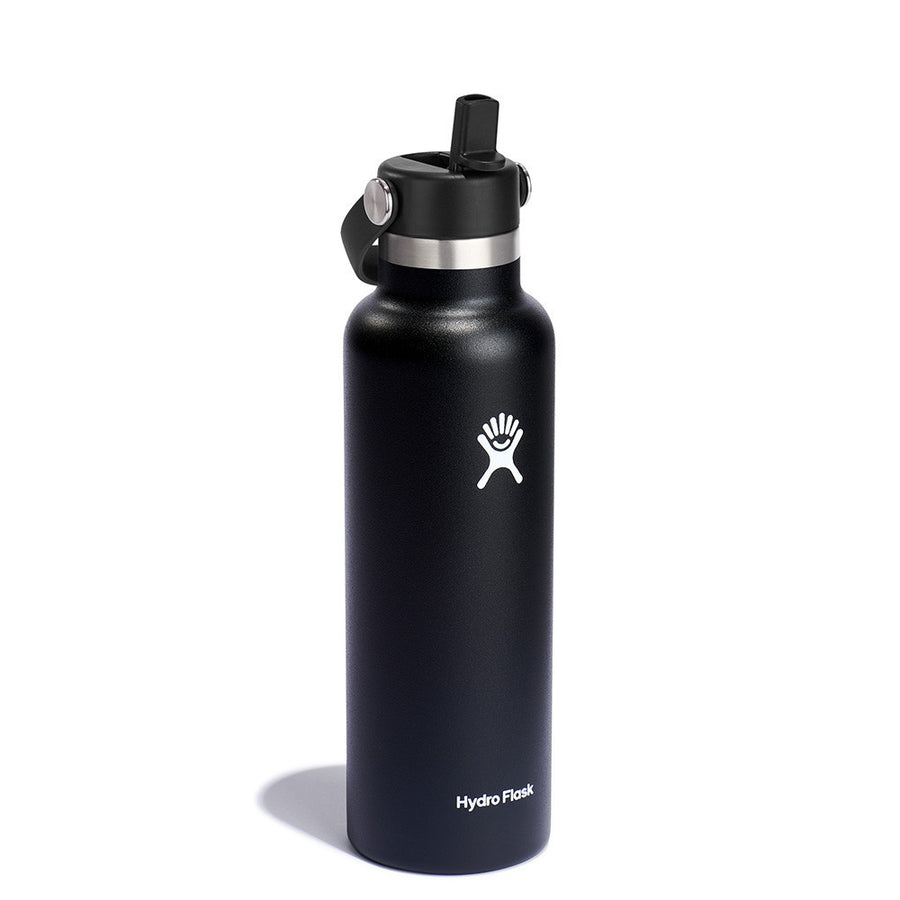 Hydro Flask 21Oz Black Standard Mouth Flex Cap