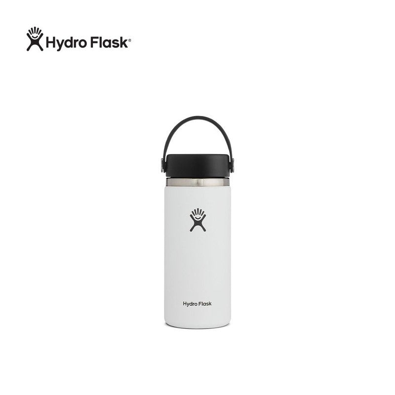Hydro Flask 16Oz Wide Mouth Flex Cap White