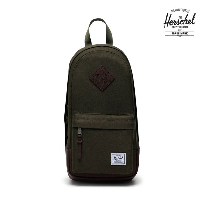 Herschel Heritage Shoulder Bag 7.4L - Ivy Gn/Chic Cfe
