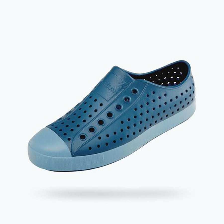 Native Jefferson Shoes Blue - Chlgrbl/Stilbl