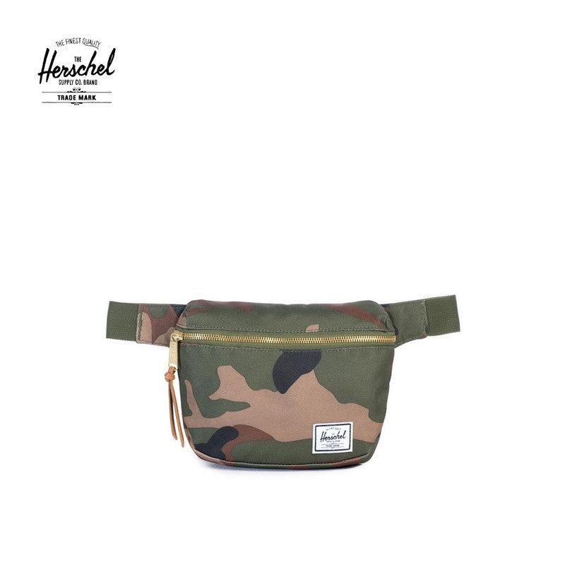 Herschel Fifteen 2L Hip Pack Unisex - Woodland Camo CORE