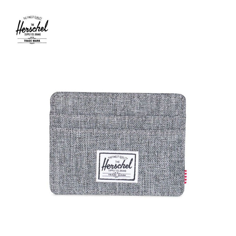 Herschel Charlie+ OS Wallet - Raven Crosshatch CORE