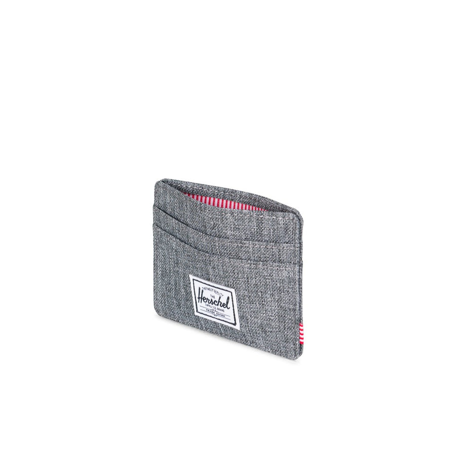 Herschel Charlie+ OS Wallet - Raven Crosshatch CORE