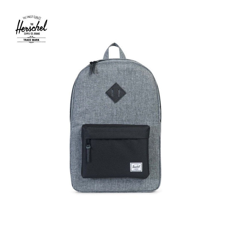 Herschel Heritage 21.5L Backpack Unisex - Raven Crosshatch Black CORE