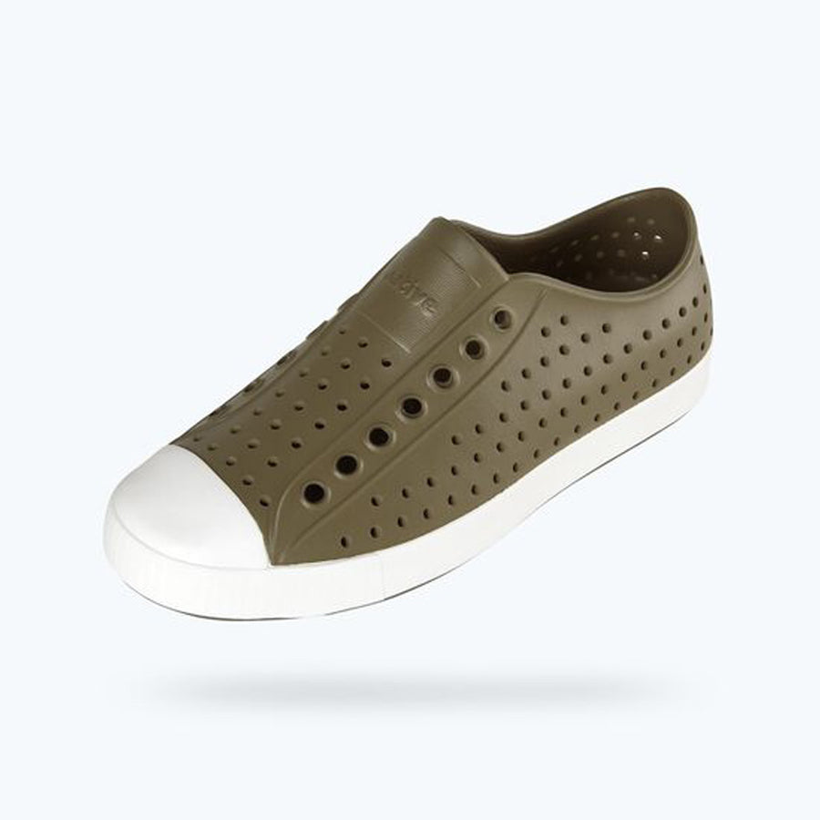 Native Jefferson Shoes Grey - Utilgr/Shlwht