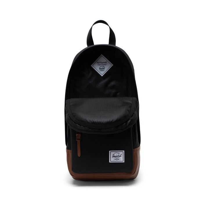 Herschel Heritage Shoulder Bag 7.4L - Black/Tan