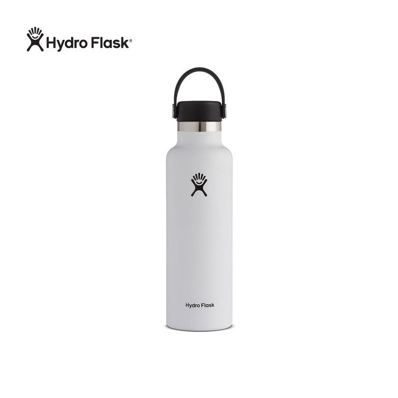 Hydro Flask 21Oz Standard Mouth Flex Cap White