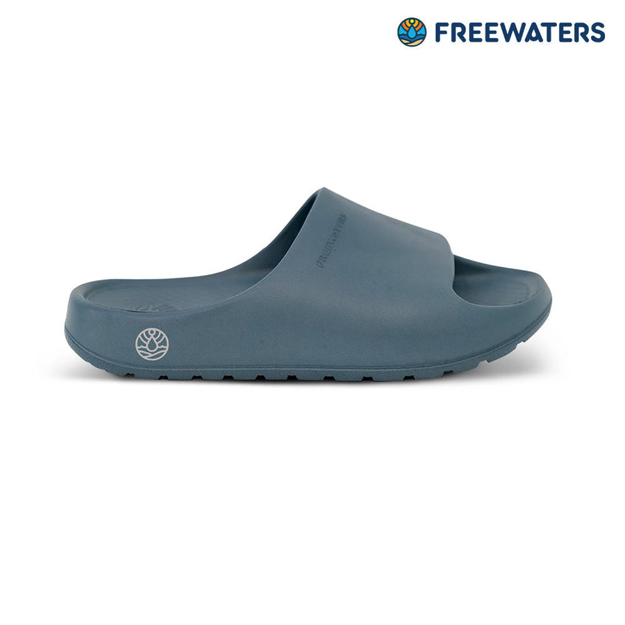Freewaters Cloud9 Slide Sandals Slate Blue