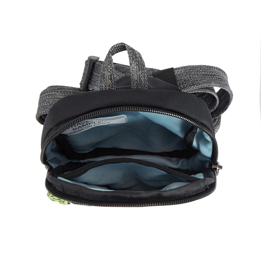 Travelon At Greenlander Cmpct Sling OS Bags Jet Black