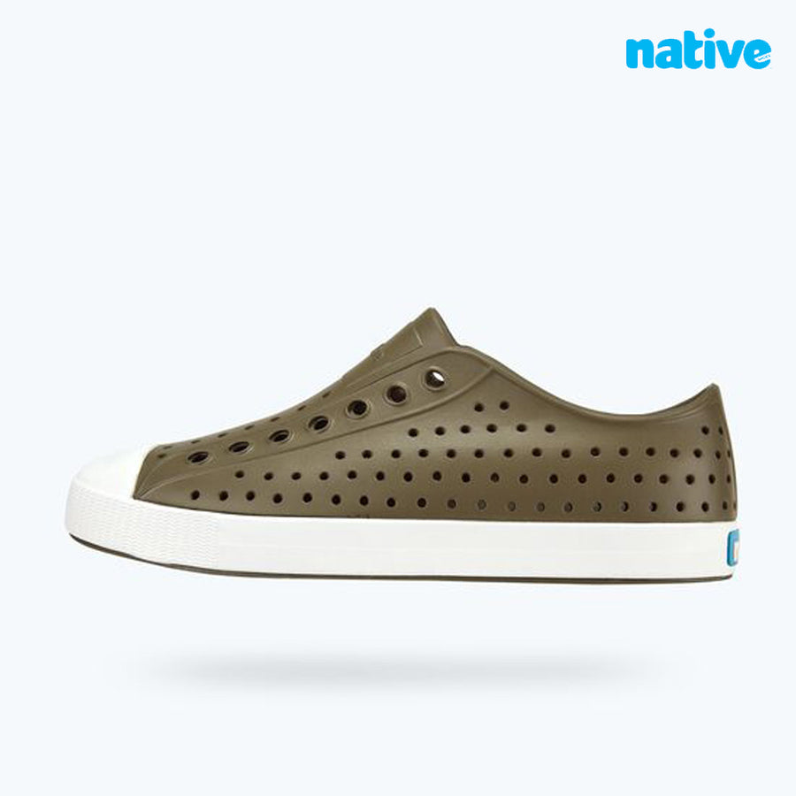 Native Jefferson Shoes Grey - Utilgr/Shlwht