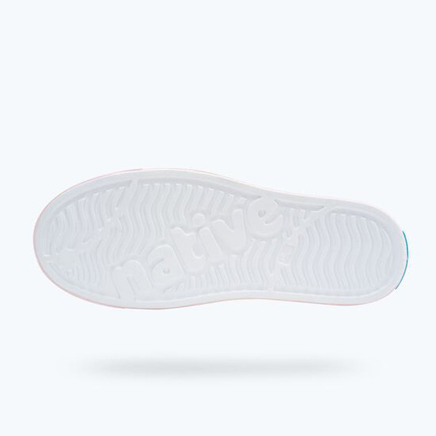 Native Jefferson Sugarlite Print Shoes White - Shlwht/Mlkpnk/Pkclds