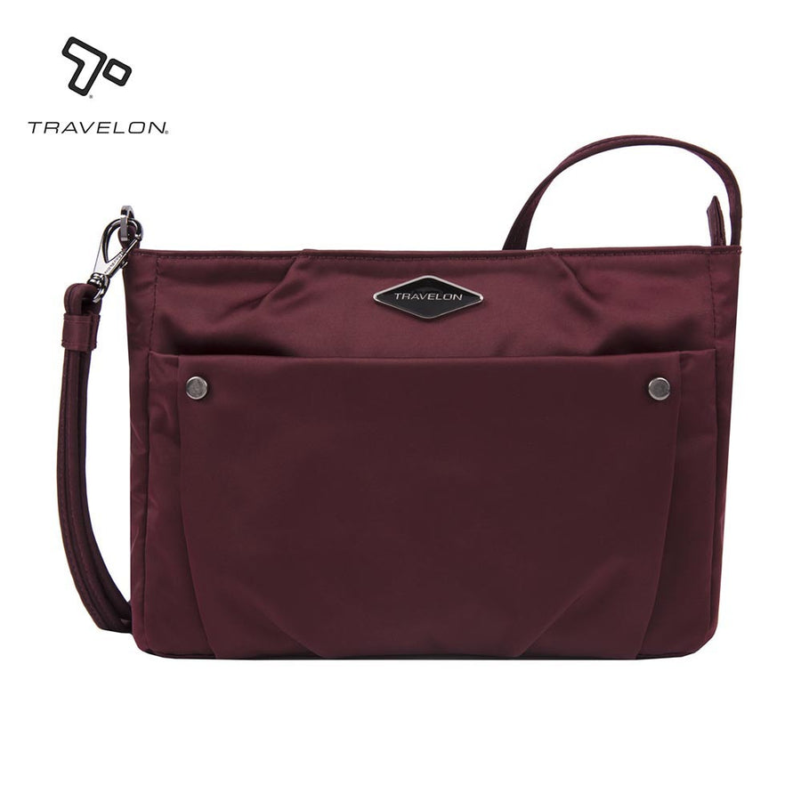 Travelon At Parkview Small Xbody OS Bags Wine