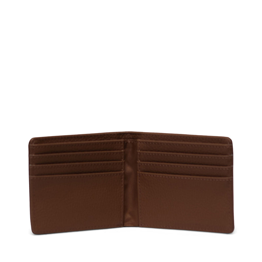 Herschel OS Roy Vegan Leather RFID Wallet Saddle Brown