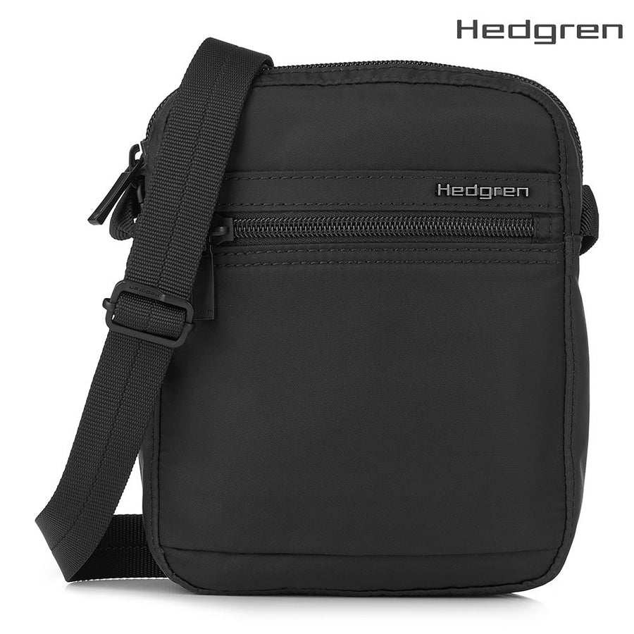 Hedgren - RUSH S Vertical Crossover RFID-BLACK