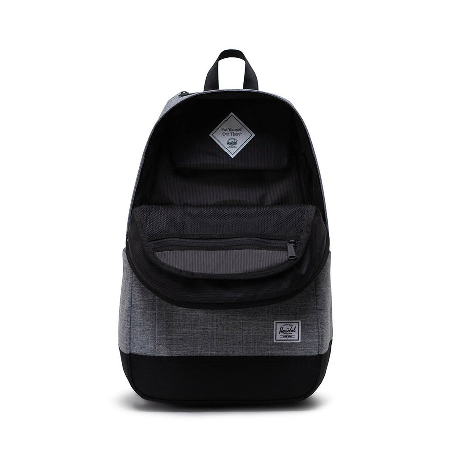 Herschel Seymour Backpack 25.6L Bags Raven Crosshatch