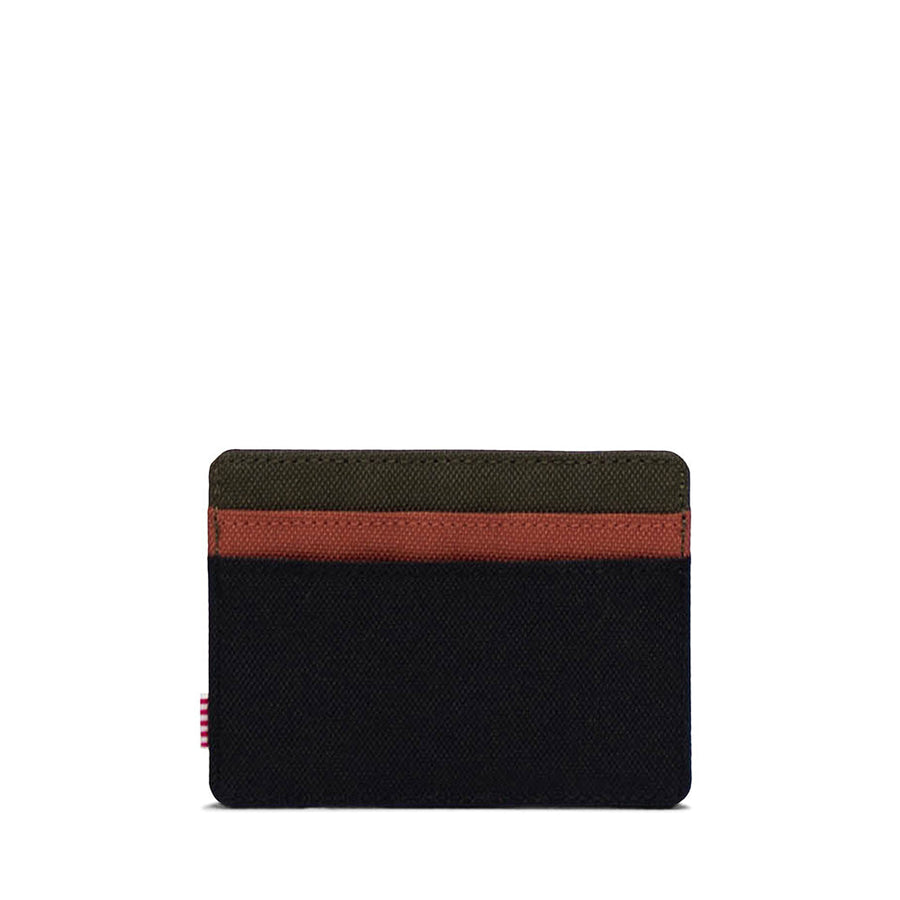 Herschel Charlie Cardholder OS Accessories Bk/Ivy Gn/Chutney